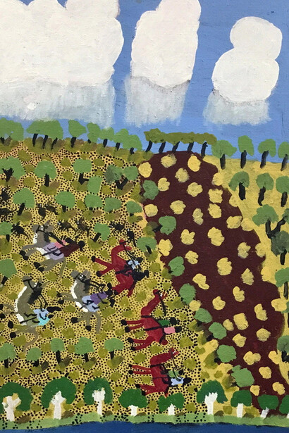 Grace Kemarre Robinya, Coming home, 2018. Courtesy of the Art Gallery of New South Wales