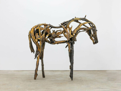 Deborah Butterfield, Incandescent, 2024. Courtesy of Zolla/Lieberman Gallery 