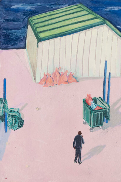 Selina Ursprung, Out of place two (detail), 2025. Courtesy of Museum Franz Gertsch