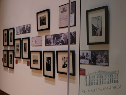 Germán List Arzubide, Life lies in letters, exhibition view. Courtesy of the National Museum of Art