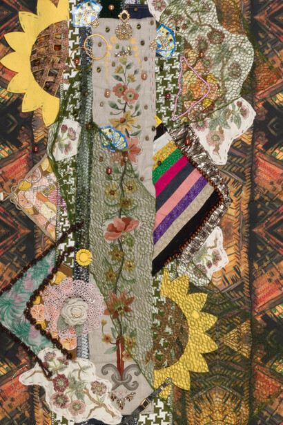 Hattie Lee Mendoza, Sunflower state (of mind), 2022. Courtesy of Gerald Peters Contemporary