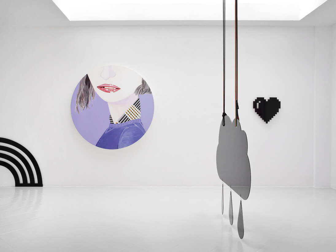 Brian Calvin & Wendy White, Exhibition view. Courtesy of Cabinet