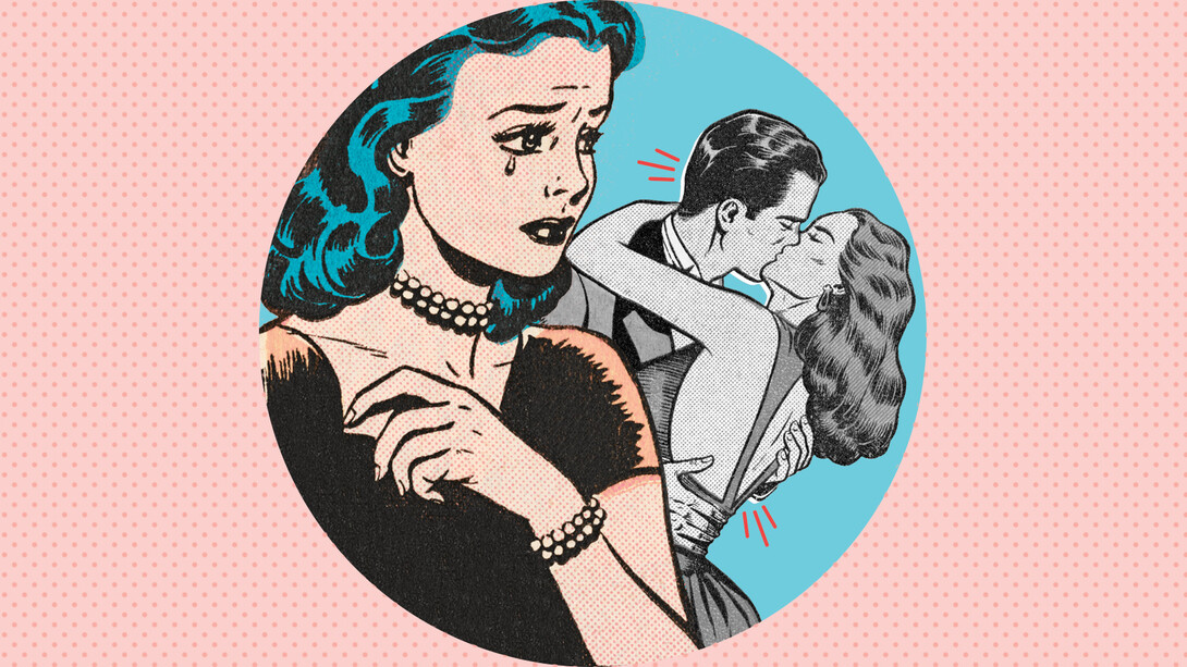 Jealousy, the common sensation both in reality and in fiction