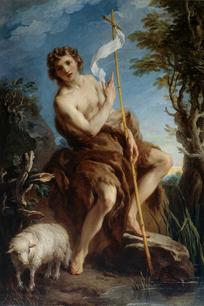 3. François Lemoine, Saint Jean-Baptiste (chapelle de M. de Morville à Saint-Eustache), 1726. Paris, Saint- Eustache (COARC)
© Ville de Paris – COARC – Jean-Marc Moser