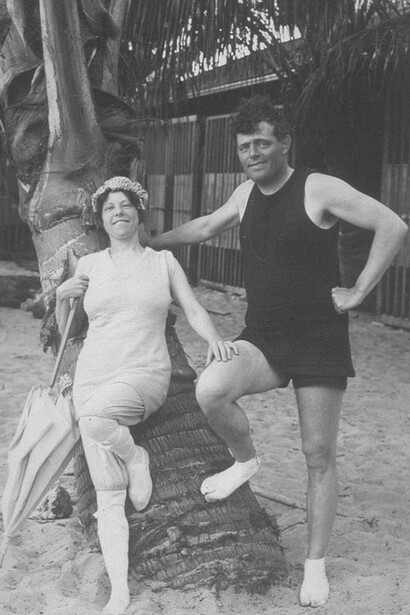 Jack e Charmian London alle Hawaii