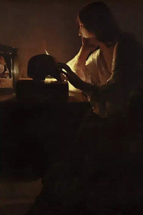Georges de La Tour, La Madeleine pénitente, vers 1635-1640. Avec l’aimable autorisation du Musée Jacquemart-André