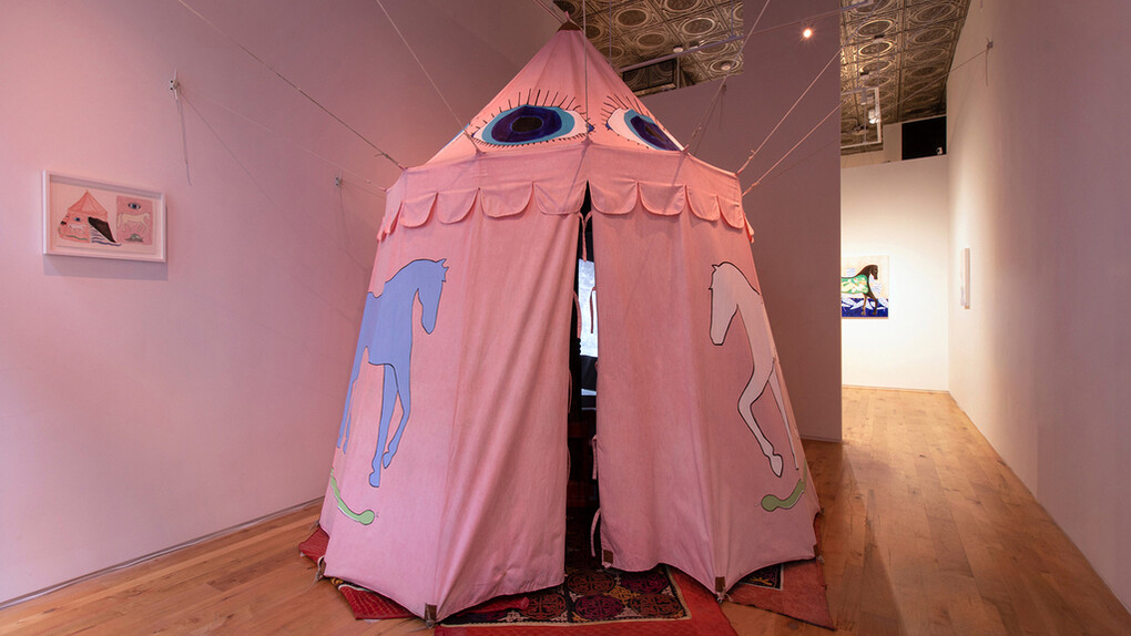 Horses for the Trees. Courtesy of Denny Dimin Gallery