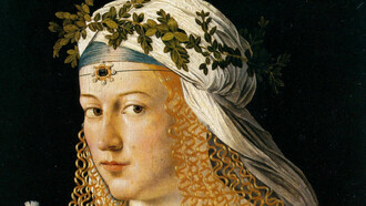 Bartolomeo Veneto, Lucrezia Borgia (Ritratto di Flora)