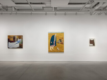 Nicole Eisenman, Fallen angels, exhibition view. Courtesy of Hauser & Wirth