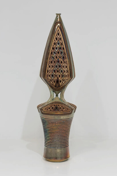 Ibrahim Said. Floating vase - Delta 3, 2026. Courtesy of Yossi Milo Gallery