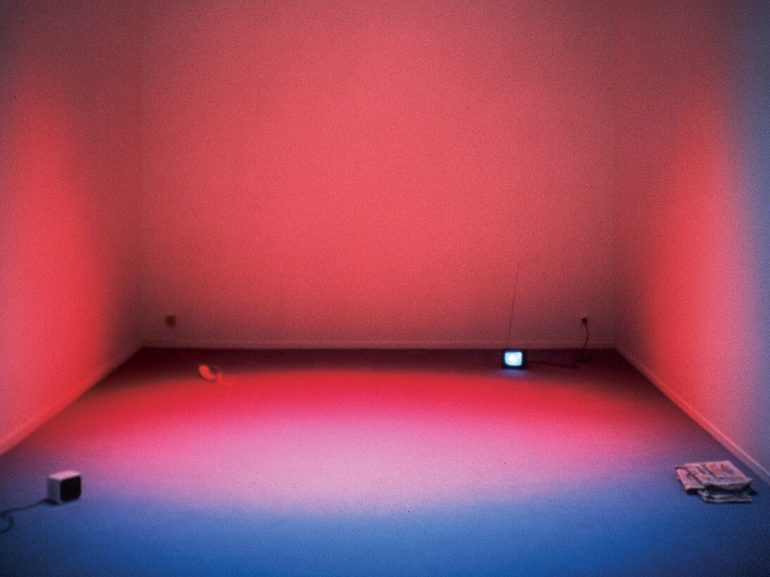 Dominique Gonzalez-Foerster, Une chambre en ville, environnement, Van Abbemuseum, Eindhoven, 1996 © Marc Domage © courtesy de l’artiste et Esther Schipper, Berlin © ADAGP, PARIS 2015