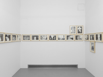 Jimmy DeSana, 101 nudes, exhibition view. Courtesy of Clamp Gallery