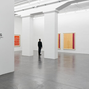 Günther Förg, Works on paper. 1975 – 2009, exhibition view. Courtesy of Hauser & Wirth 