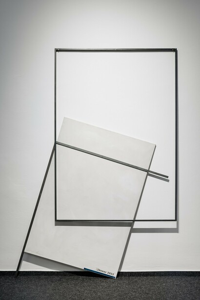 Sepp Auer, Linie · fläche · raum, ausstellungsansicht. Mit freundlicher genehmigung des Schlossmuseums Linz