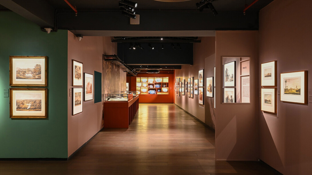 Various artists, The indian picturesque. Landscape painting 1800-1850, exhibition view. Courtesy of DAG