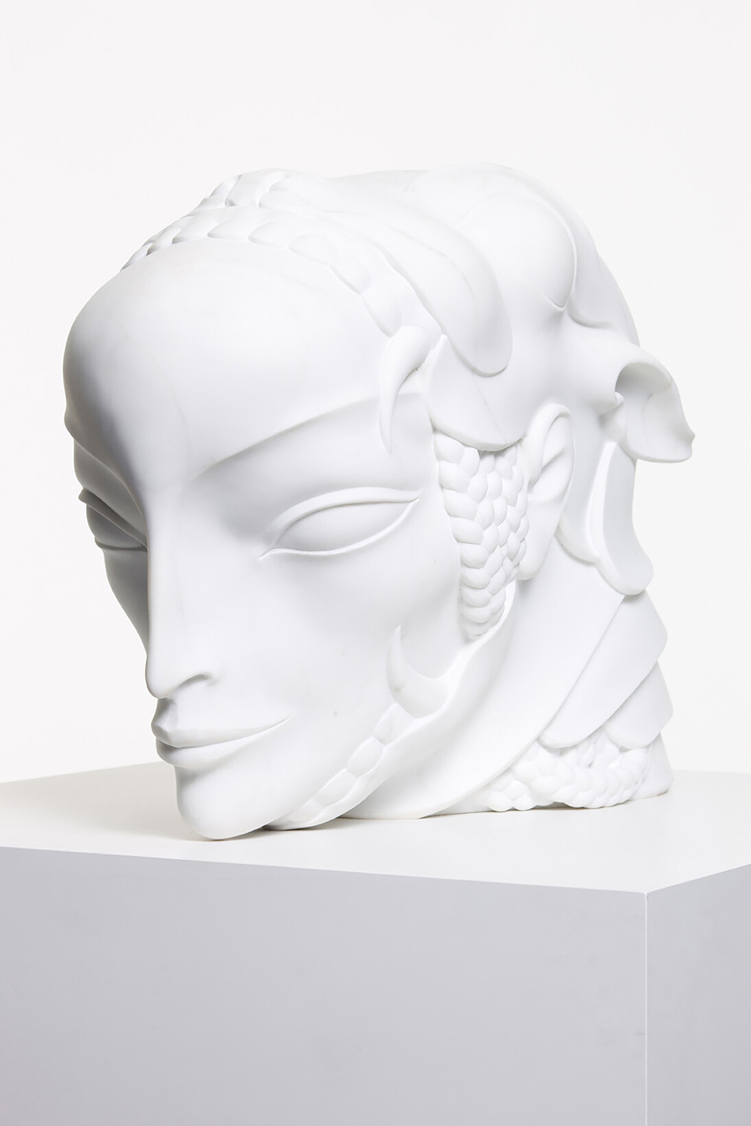 Dashi Namdakov, Amazonka, Marble, 56 x 70 x 35 cm, Image © Peter Mallet
