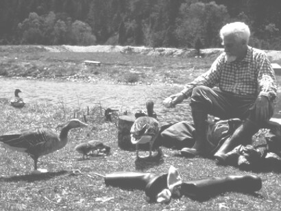 Konrad Lorenz è stato insignito nel 1973 insieme a Karl von Frisch e Nikolaas Tinbergen del Nobel per la medicina