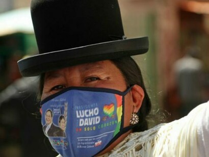 The party of former president Evo Morales won the presidential elections in Bolivia in the first round