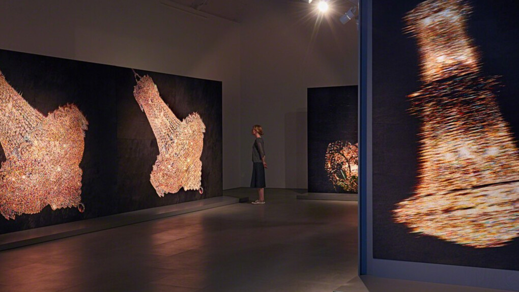 Kyungah Ham, Exhibition view. Courtesy of carlier | gebauer