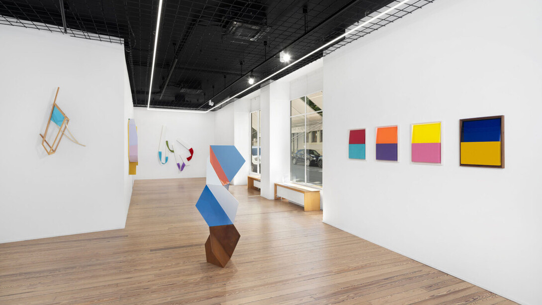 Henrik Eiben, Gap in the clouds, exhibition view. Courtesy of Galerie Lange + Pult