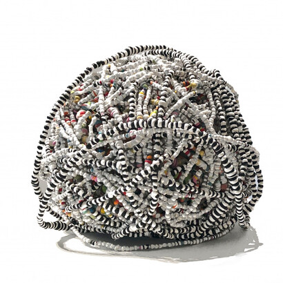Charlotte Smith, Paint Pile, 2012, acrylic paint, 7h x 9w x 9d in