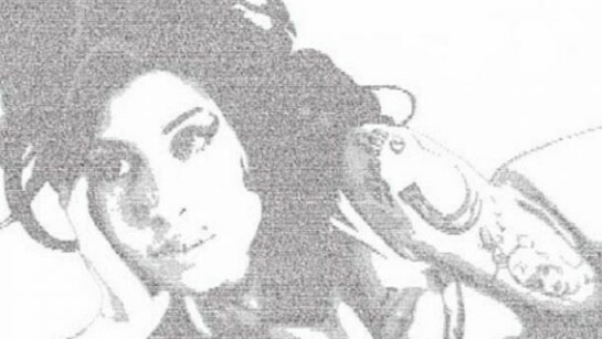 Annemarie Wright, ‘The Lioness’, Handwritten text: Amy Winehouse lyrics, Ink on Paper, 105 x 136cm