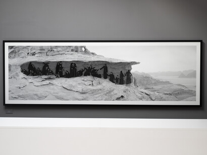Nick Brandt, The echo of our voices (Chapter IV), exhibition view. Courtesy of Galerija Fotografija