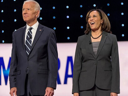 Joseph R. Biden Jr and Kamala Harris