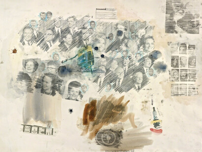 Robert Rauschenberg, Transfer Drawings from the 1950s and 1960s. Courtesy of Offer Waterman