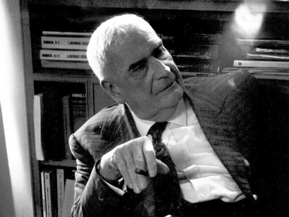 Federico Zeri, foto di  Michel Chassat