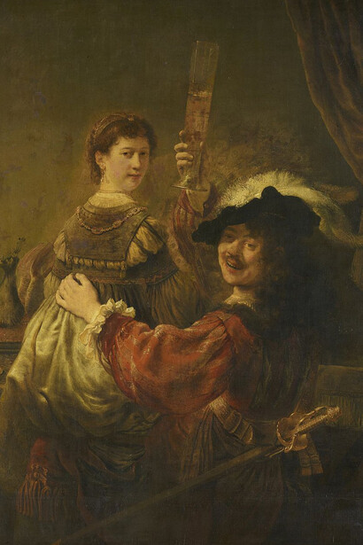 Rembrandts Strich. Courtesy of Residenzschloss