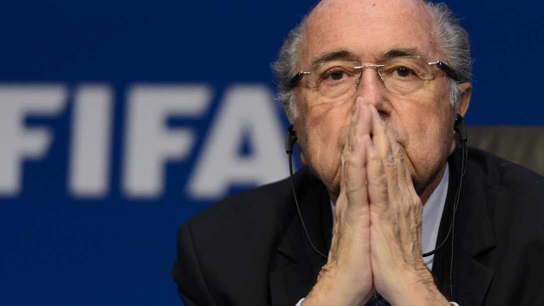 Joseph Blatter, presidente de la FIFA