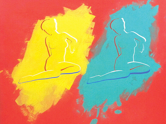 Antony Donaldson, Don’t write everything down, 2015, Acrylic on canvas, 121 x 121 cm, 47 5/8 x 47 5/8 inches