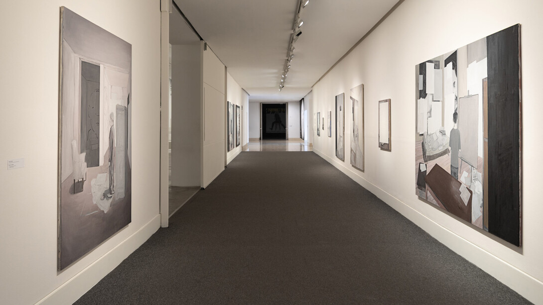 Víctor Florido, Interiors, exhibition view. Courtesy of Museo de Arte Moderno de Buenos Aires