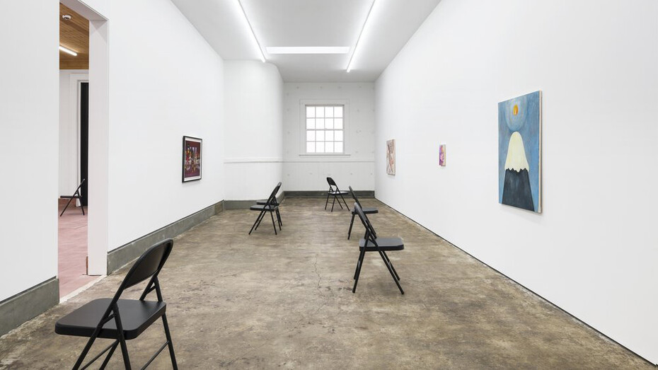 Installation View, Sitting and Looking, 2023. Courtesy of Rusha & Co.