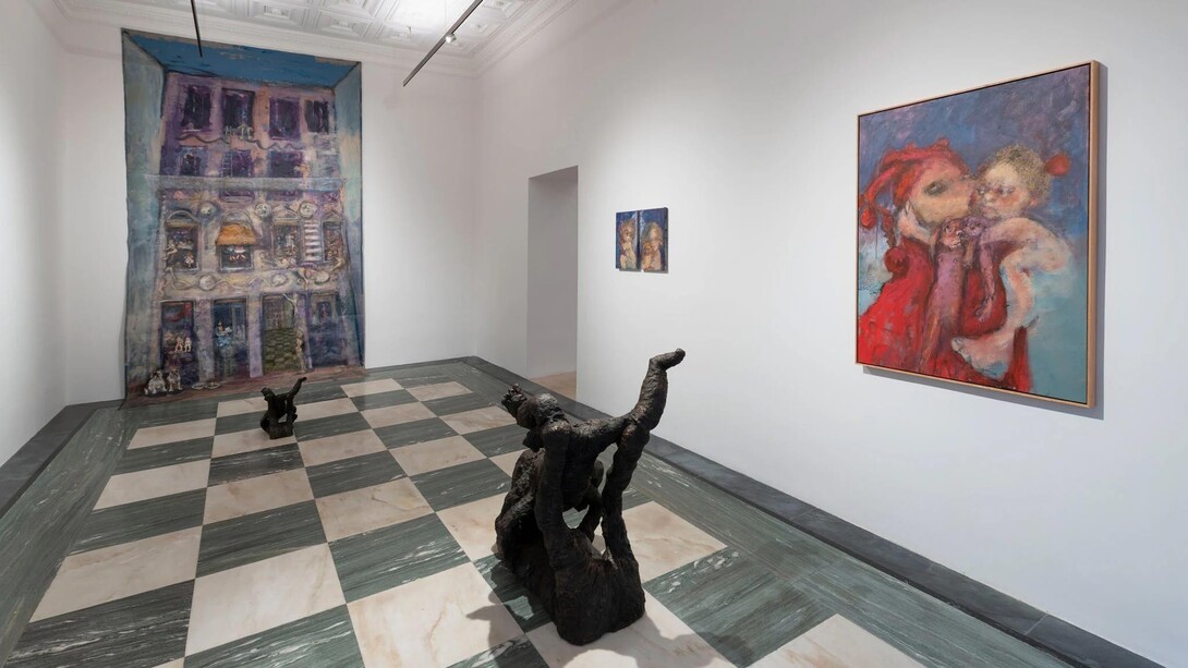 Eva Beresin, Fool’s privilege, exhibition view. Courtesy of Amanita