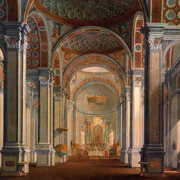Pietro Gualdi, Interno della chiesa di San Nicolò a Carpi