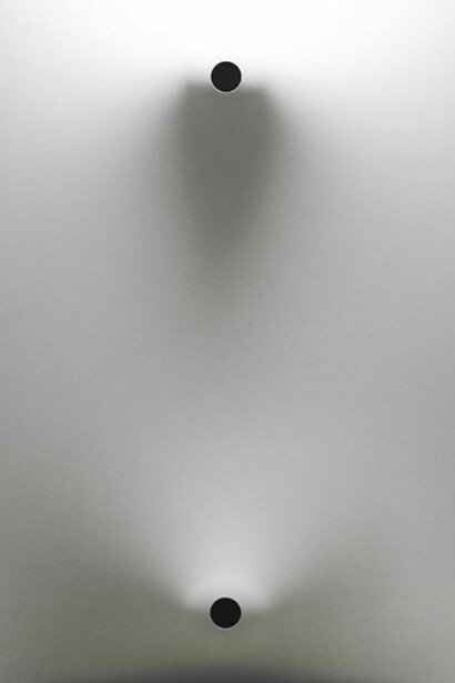 Norio Imai, White Ceremony C, 1966/2012, 63 ¾ x 51 x 7 inches, 162 x 130 x 18 cm - Acrylic, canvas, plastic mold