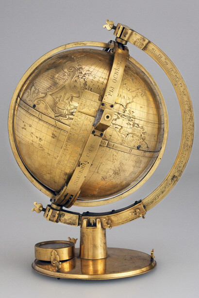 Isaac Bruckner, Universal spherical sundial, 1734–35. Courtesy of The State Hermitage Museum