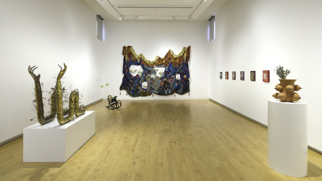 Various artists, A garden of promise and dissent, exhibition view. Courtesy of The Aldrich