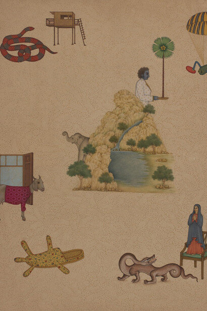 Alexander Gorlizki, There's never nothing happening here, Courtesy Galerie Eric Mouchet