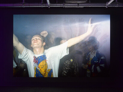 The vinyl factory: reverb, exhibition view. Courtesy of ACMI