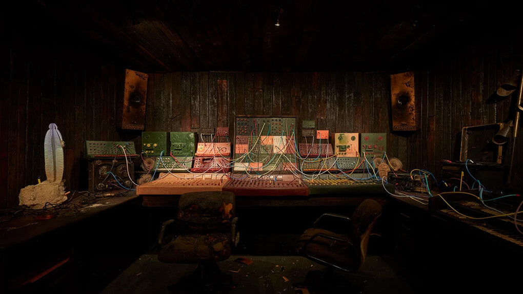 Installation art, artwork in exhibition. Courtesy of ARoS