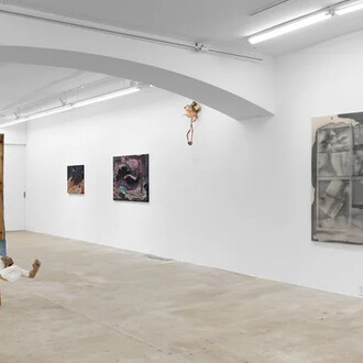 Cato Ouyang, Fernanda Galvão and Ren Light Pan, exhibition view. Courtesy of Lyles & King