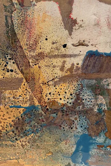 Monique van Genderen, Untitled (detail), 2012. Courtesy of Franklin Parrasch Gallery