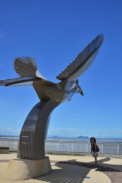 Damai Central statua hornbill (bucero)