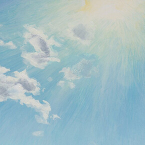 Woody Gwyn, Las nubes III, 2024. Courtesy of LewAllen Galleries