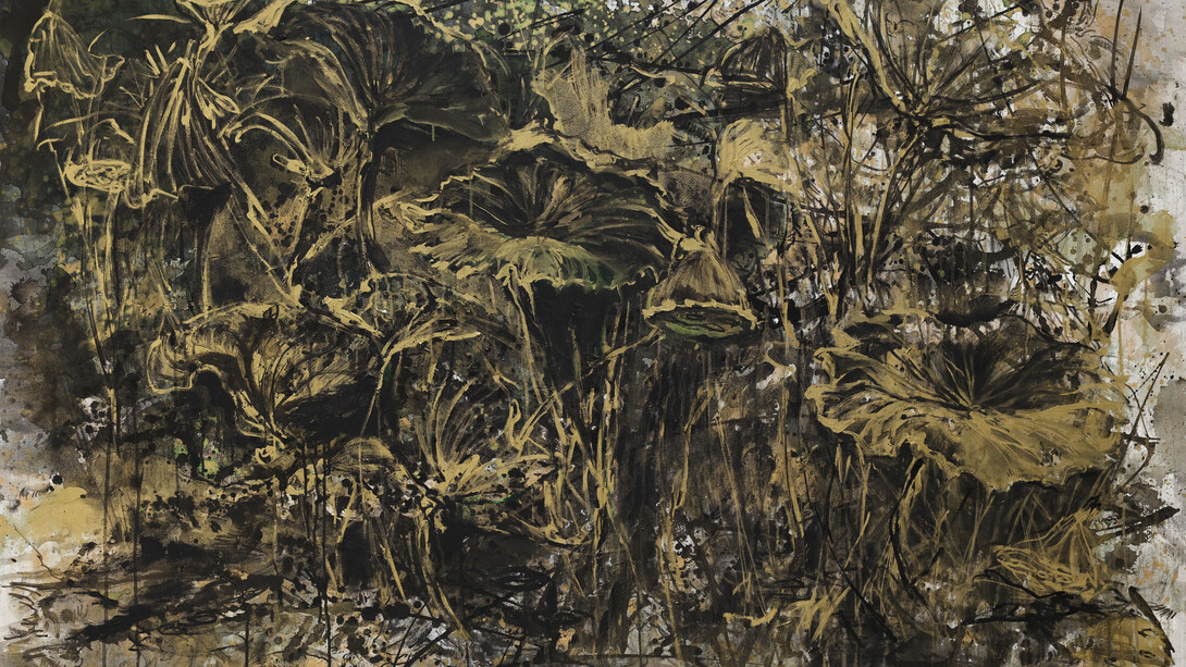 Jeana Zhenyu Zhang, Seeing through (detail), 2025. Courtesy of VillageOneArt