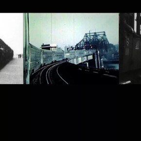 Different Trains. Courtesy of Museo de Bellas Artes de Bilbao