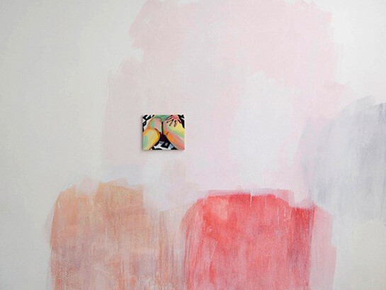 Celia Hempton, installation view, 2014, Galleria Lorcan O'Neill, Roma  